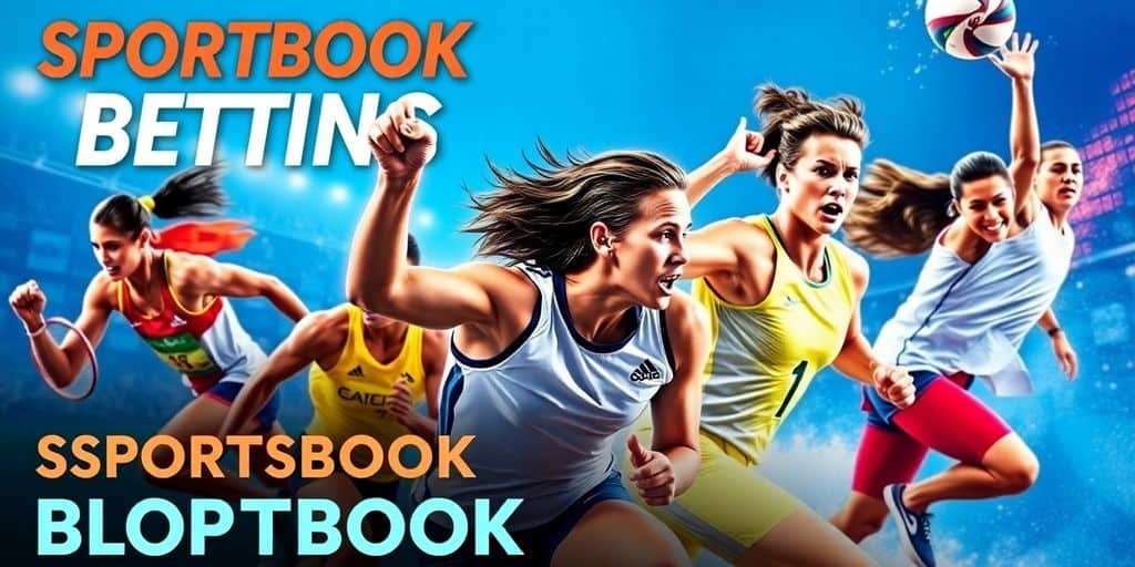 Athletes competing in Olympic sports, conveying excitement and action.