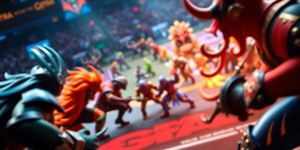 Intense Dota 2 gameplay with characters in action.