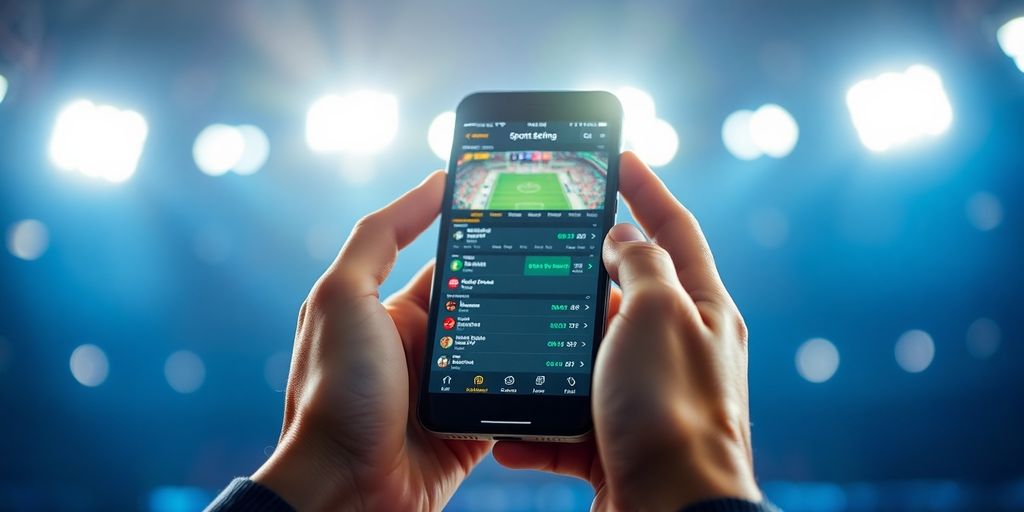 Live betting action with diverse sports.
