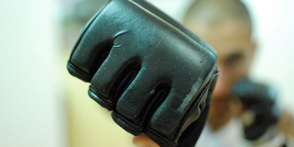 selective focus photo of black gloves